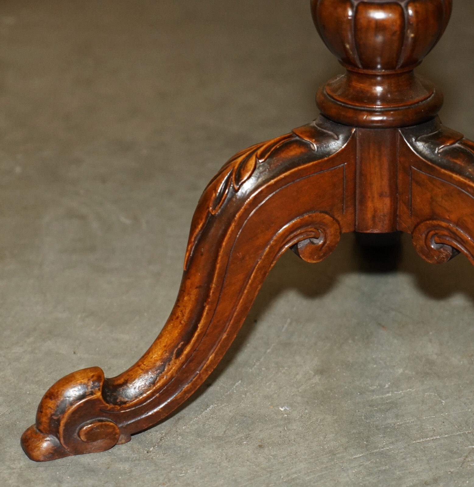 ANTIQUE-RESTORED-VICTORIAN-BURL-WALNUT-LIBRARY-REVOLVING-BOOK-TABLE-BOOKCASE-205800395830-11