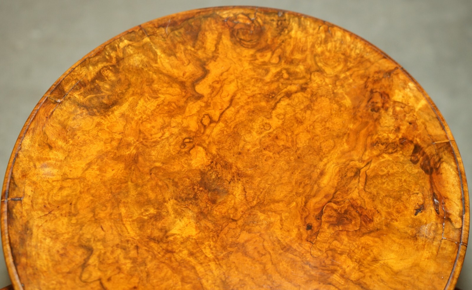 ANTIQUE-RESTORED-VICTORIAN-BURL-WALNUT-LIBRARY-REVOLVING-BOOK-TABLE-BOOKCASE-205800395830-3