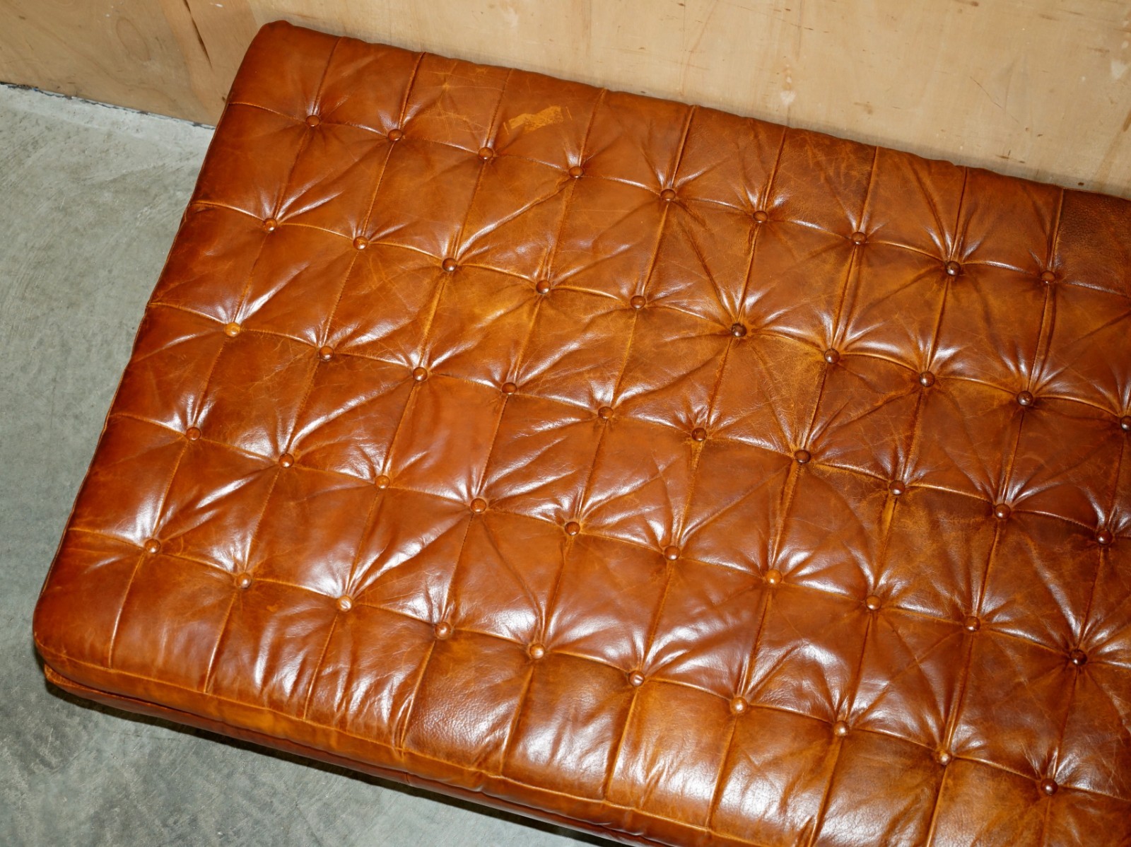 CHESTERFIELD-LEGACY-BROWN-LEATHER-KNOLL-STUDIO-BARCELONA-STYLE-DAYBED-FOOTSTOOL-177527033430-5