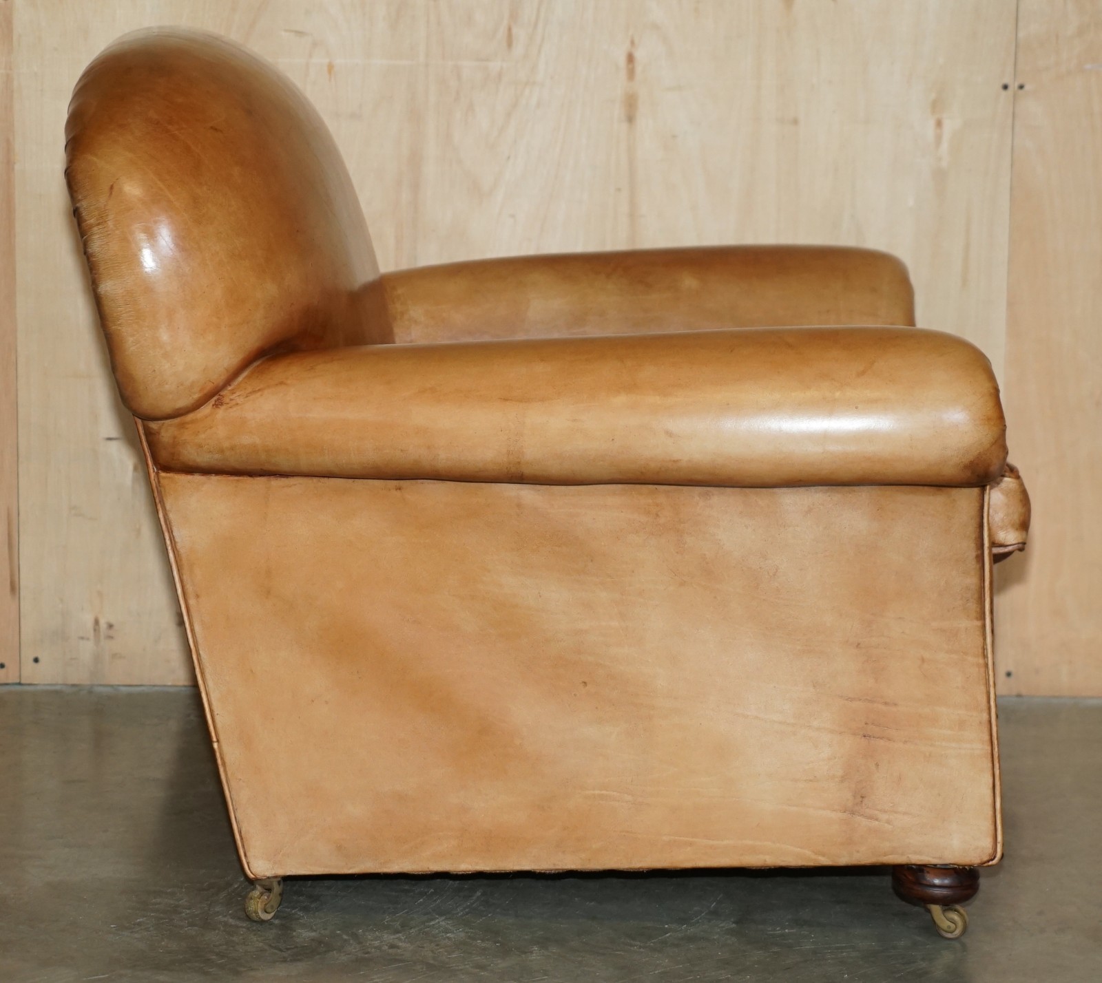 COMFORTABLE-PAIR-OF-ANTIQUE-CHESTERFIELD-VICTORIAN-BROWN-LEATHER-CLUB-ARMCHAIRS-187688585870-23