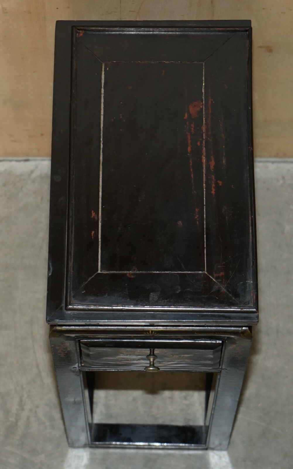 ANTIQUE-VICTORIAN-CIRCA-1880-CHINESE-CHINOISERIE-LACQUERED-SIDE-END-LAMP-TABLE-205810180441-10