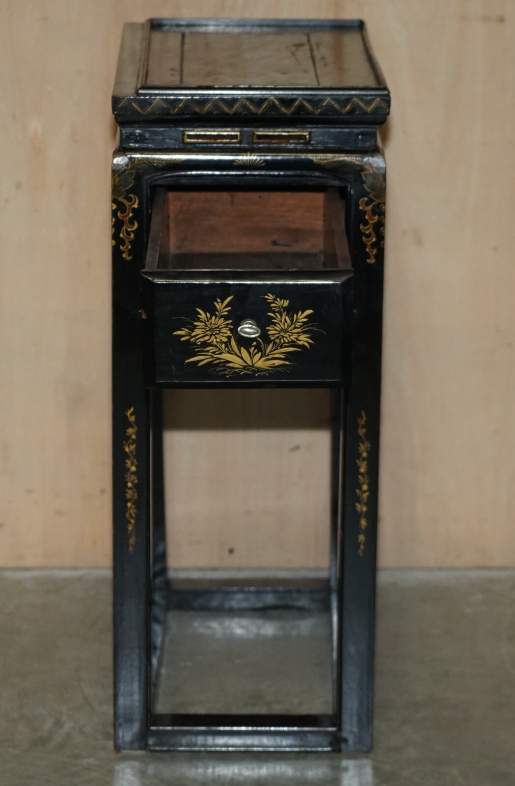 ANTIQUE-VICTORIAN-CIRCA-1880-CHINESE-CHINOISERIE-LACQUERED-SIDE-END-LAMP-TABLE-205810180441-17