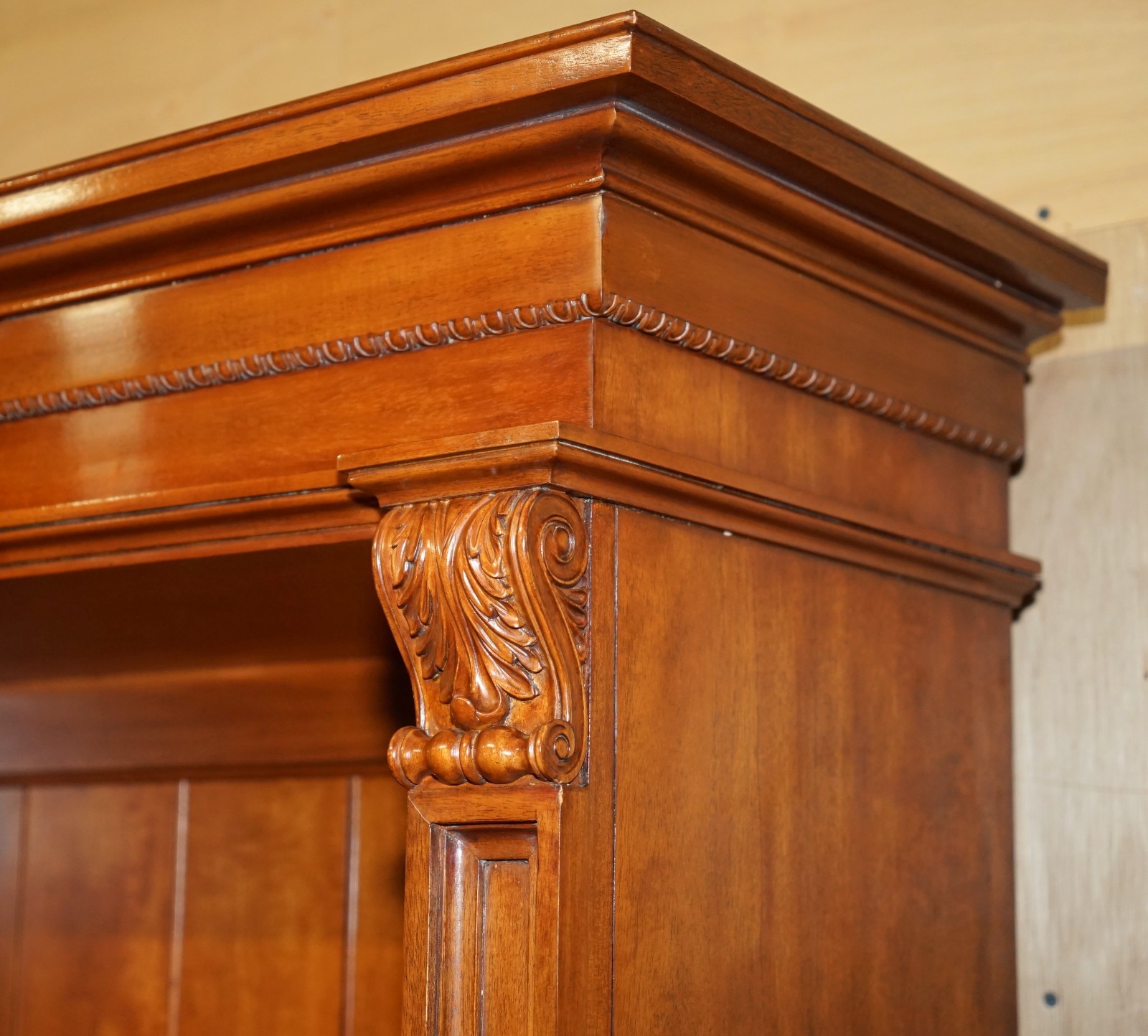 EXQUISITE-EXTRA-LARGE-RALPH-LAUREN-MAHOGANY-MADISON-AVENUE-OPEN-LIBRARY-BOOKCASE-177526101421-11