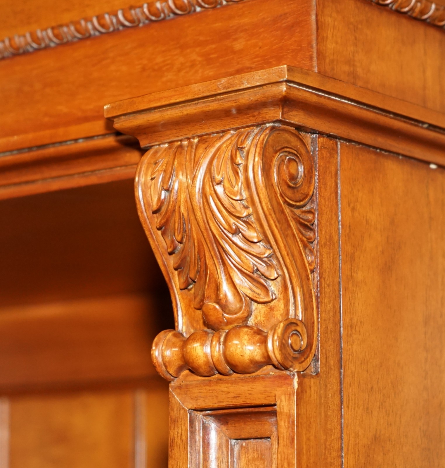 EXQUISITE-EXTRA-LARGE-RALPH-LAUREN-MAHOGANY-MADISON-AVENUE-OPEN-LIBRARY-BOOKCASE-177526101421-12