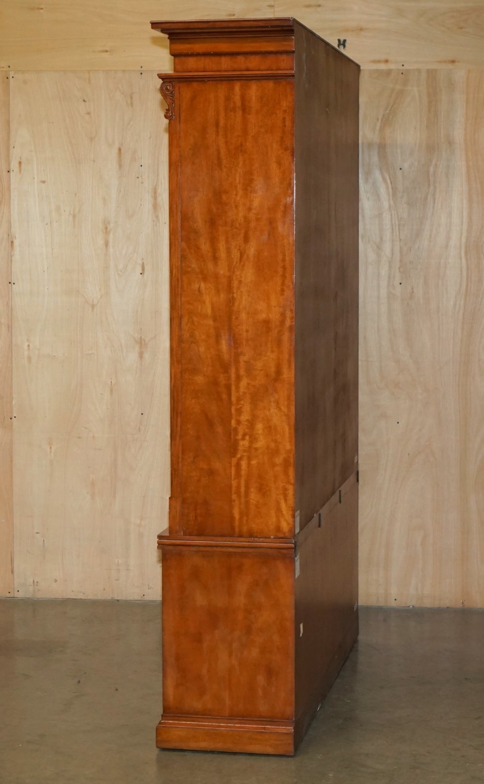 EXQUISITE-EXTRA-LARGE-RALPH-LAUREN-MAHOGANY-MADISON-AVENUE-OPEN-LIBRARY-BOOKCASE-177526101421-23