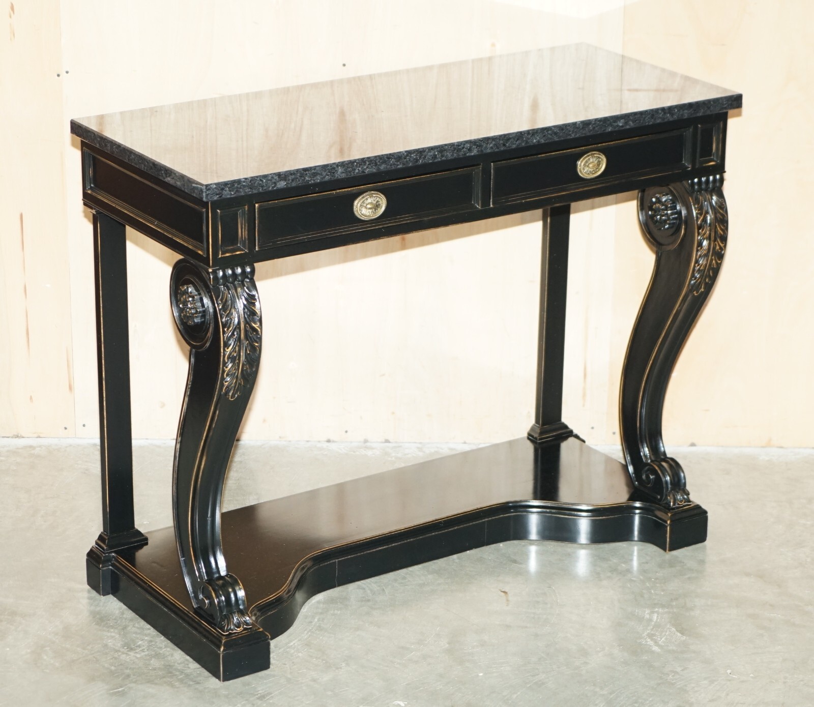 PAIR-OF-34000-RALPH-LAUREN-CLIVEDON-MAHOGANY-MACASSAR-MARBLE-CONSOLE-TABLES-177526097091-3