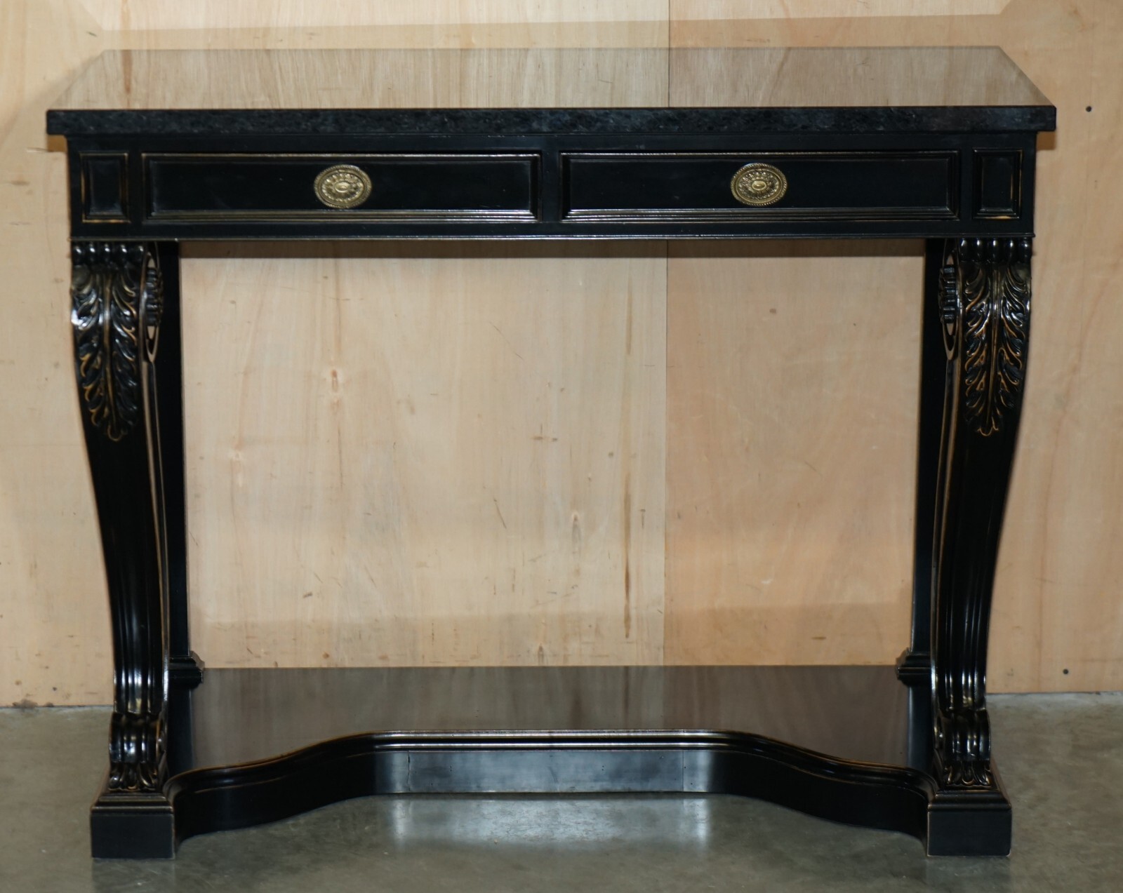 PAIR-OF-34000-RALPH-LAUREN-CLIVEDON-MAHOGANY-MACASSAR-MARBLE-CONSOLE-TABLES-177526097091-4