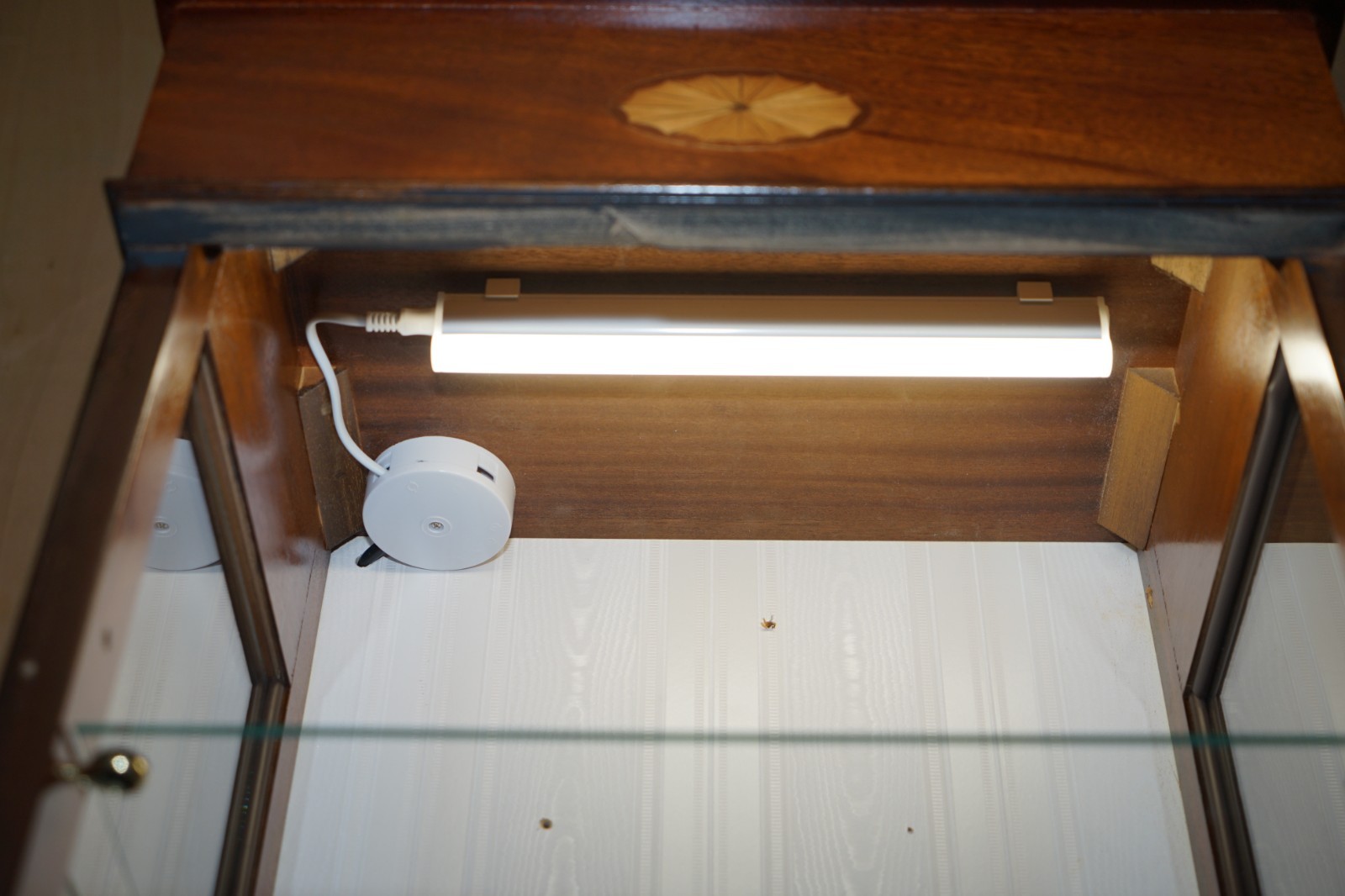 SUITE-OF-FIVE-SHERATON-REVIVIAL-LED-LIGHT-DISPLAY-CABINETS-WITH-GLASS-SHELVES-187691204691-12