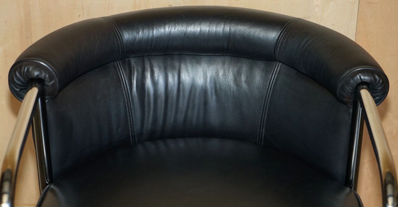 MODERNIST-PAIR-OF-RALPH-LAUREN-DESIGNER-BLACK-LEATHER-TUBULAR-CHROME-ARMCHAIRS-205810220322-20