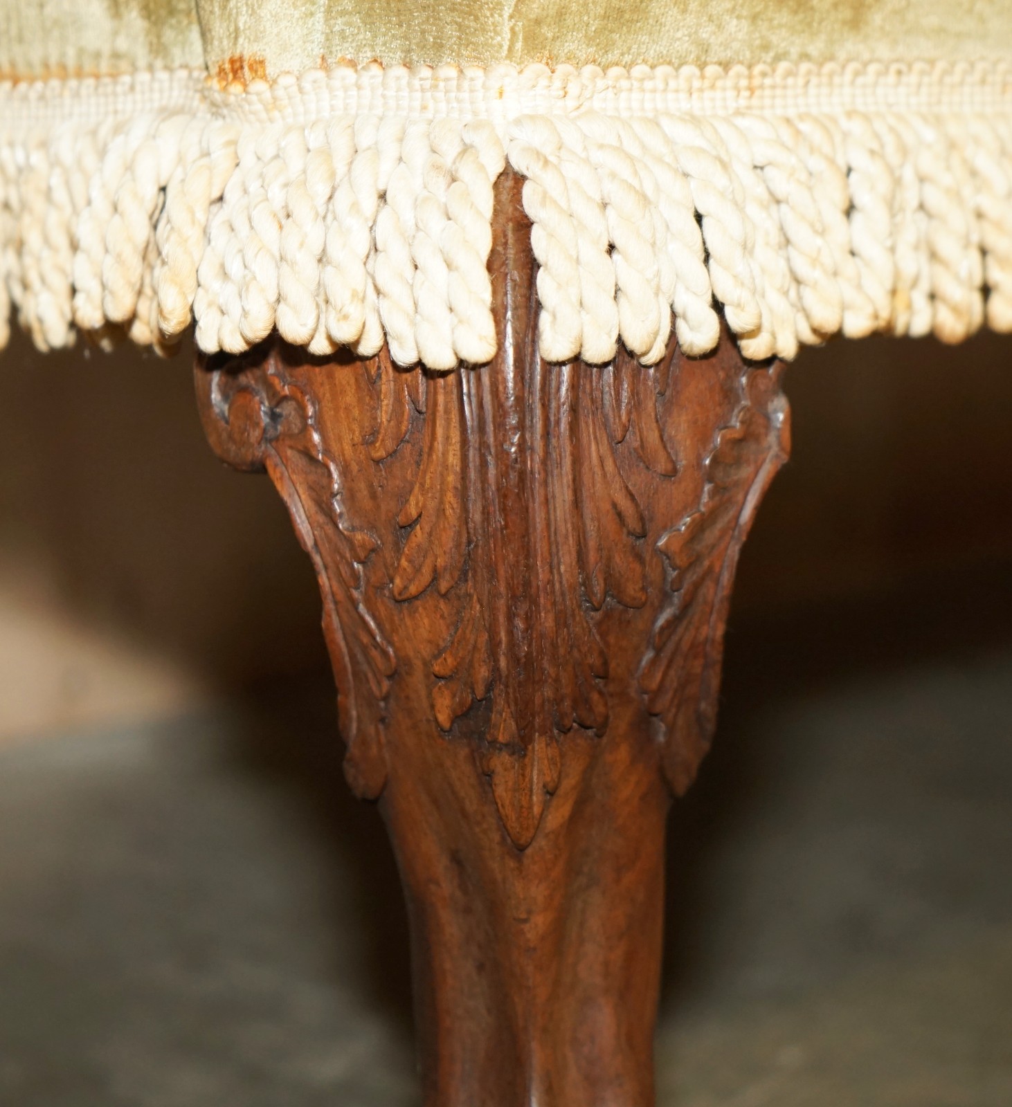 FINE-ANTIQUE-GEORGE-III-CIRCA-1780-HAND-CARVED-SETTEE-SOFA-WITH-CLAW-BALL-LEGS-177527236193-10