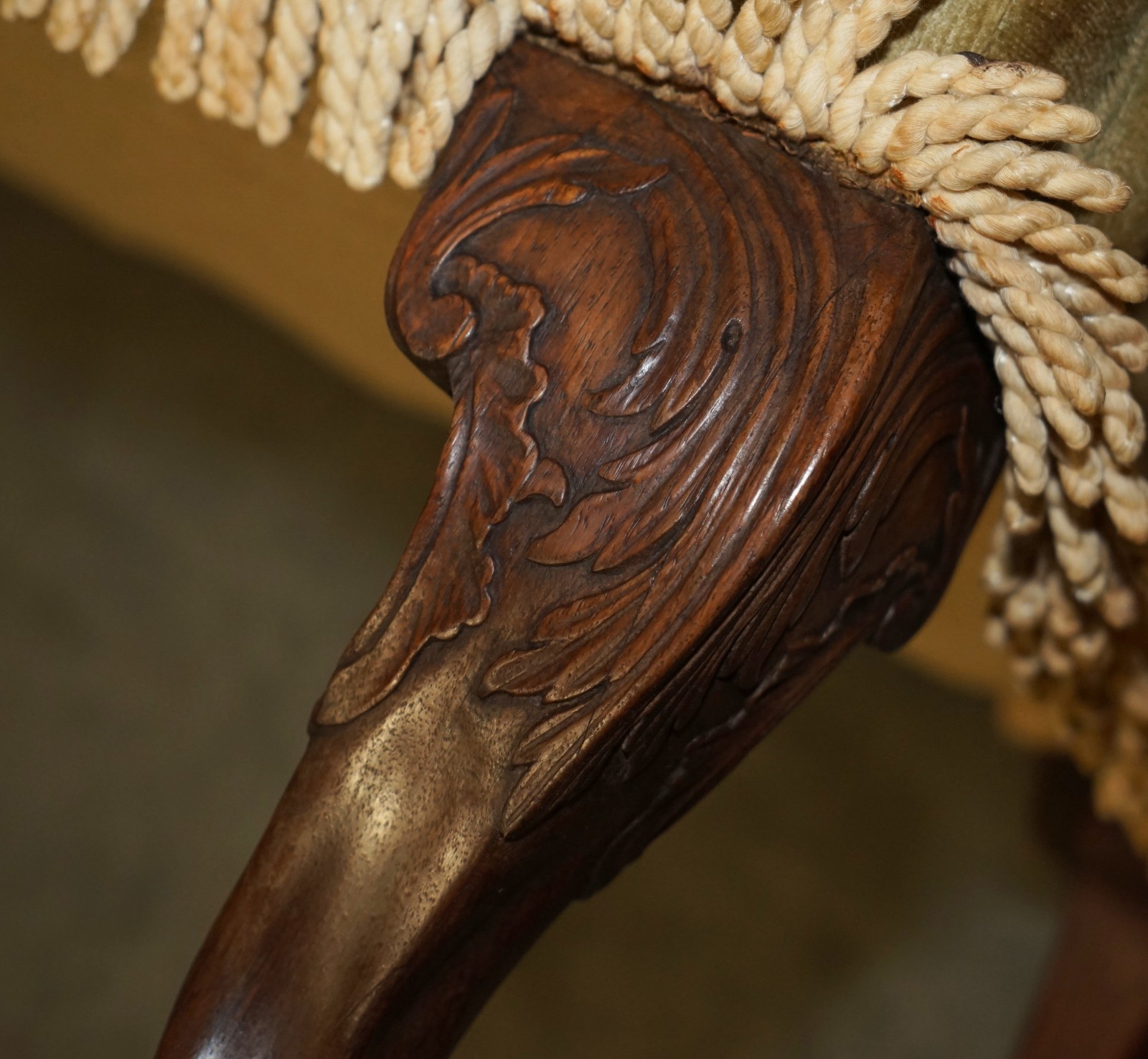 FINE-ANTIQUE-GEORGE-III-CIRCA-1780-HAND-CARVED-SETTEE-SOFA-WITH-CLAW-BALL-LEGS-177527236193-22