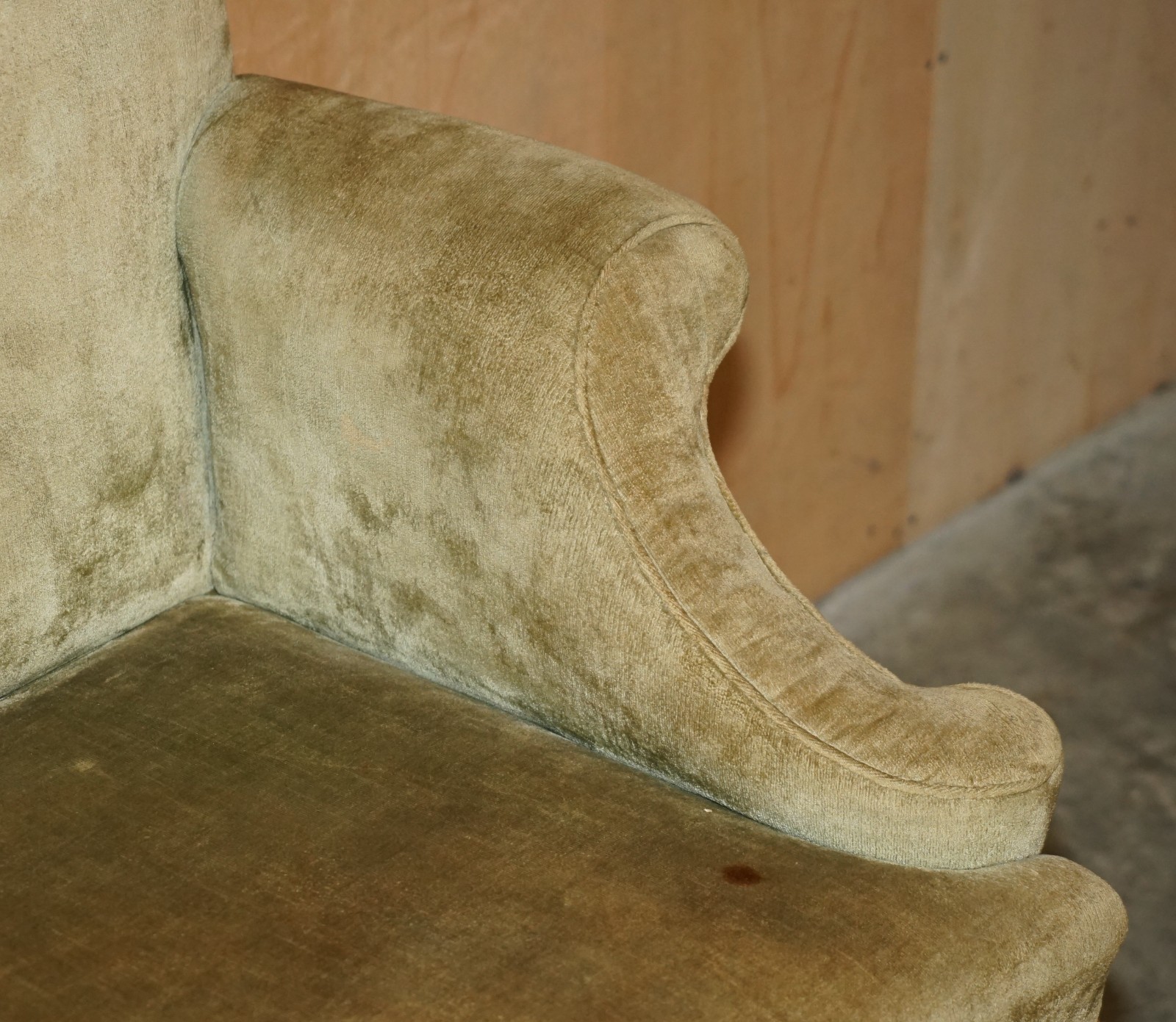 FINE-ANTIQUE-GEORGE-III-CIRCA-1780-HAND-CARVED-SETTEE-SOFA-WITH-CLAW-BALL-LEGS-177527236193-5