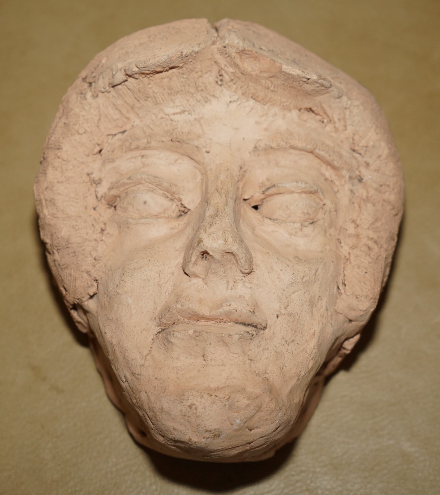 VINTAGE-HAND-MADE-CLAY-TERRACOTTO-COLOUR-SCULPTURE-OF-A-FACE-MASK-177496223353-9