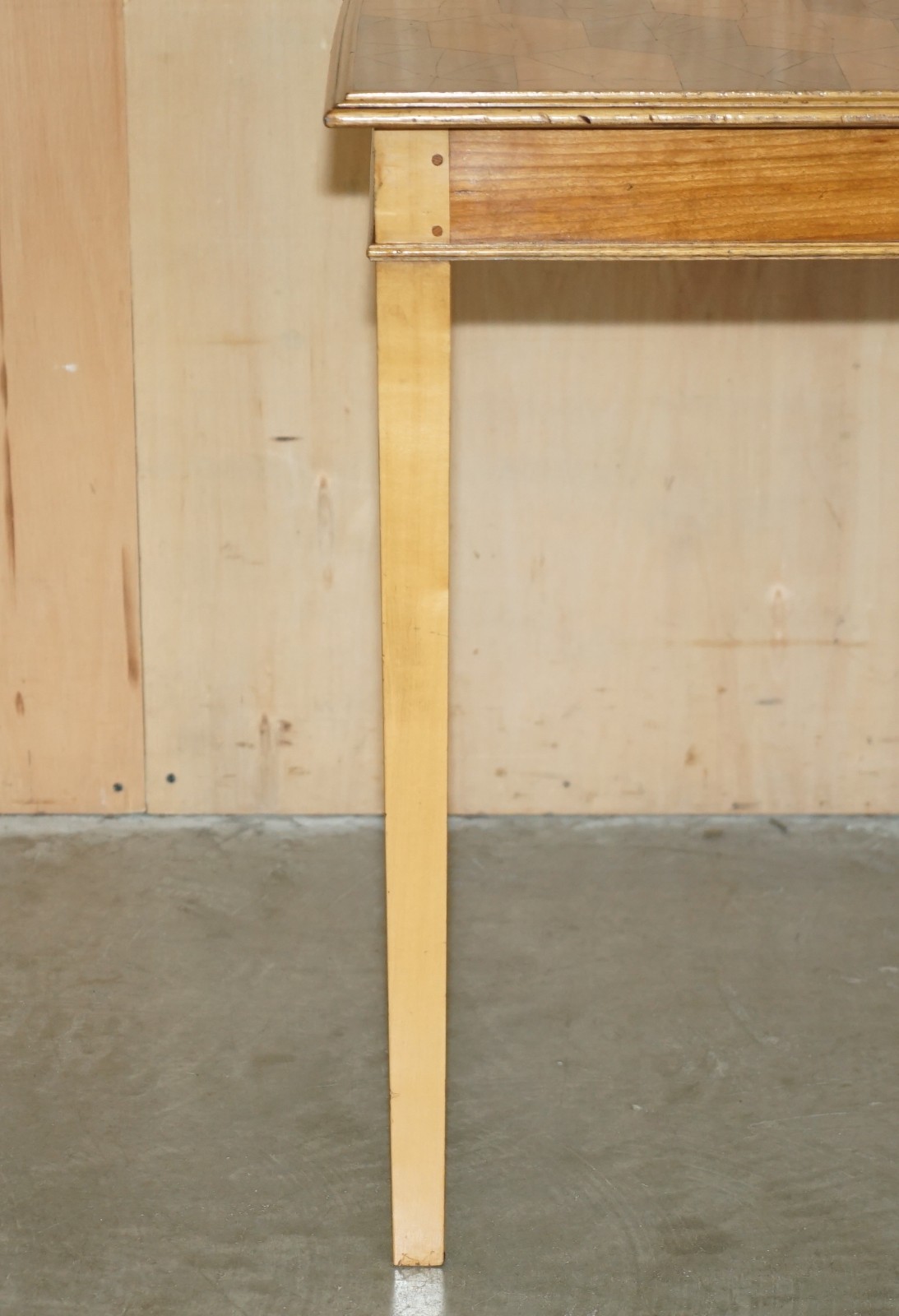 EXQUISITE-SUPER-DECORATIVE-CIRCA-1920S-OYSTER-LABURNUM-WOOD-CONSOLE-TABLE-187687728794-10