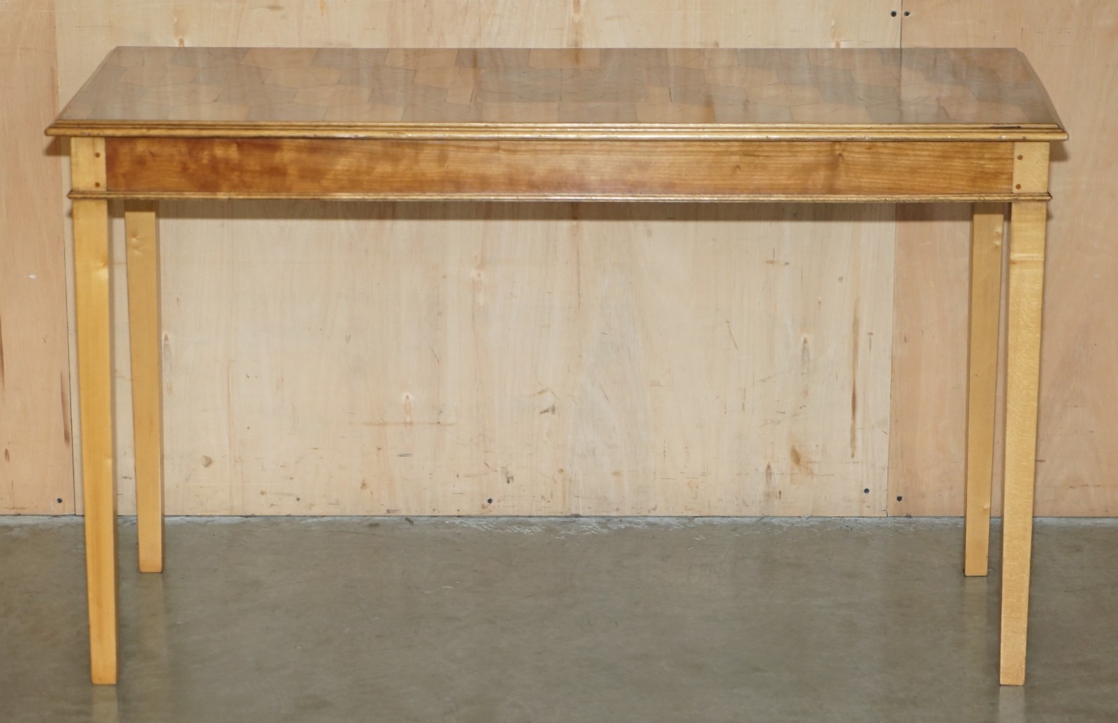 EXQUISITE-SUPER-DECORATIVE-CIRCA-1920S-OYSTER-LABURNUM-WOOD-CONSOLE-TABLE-187687728794-14