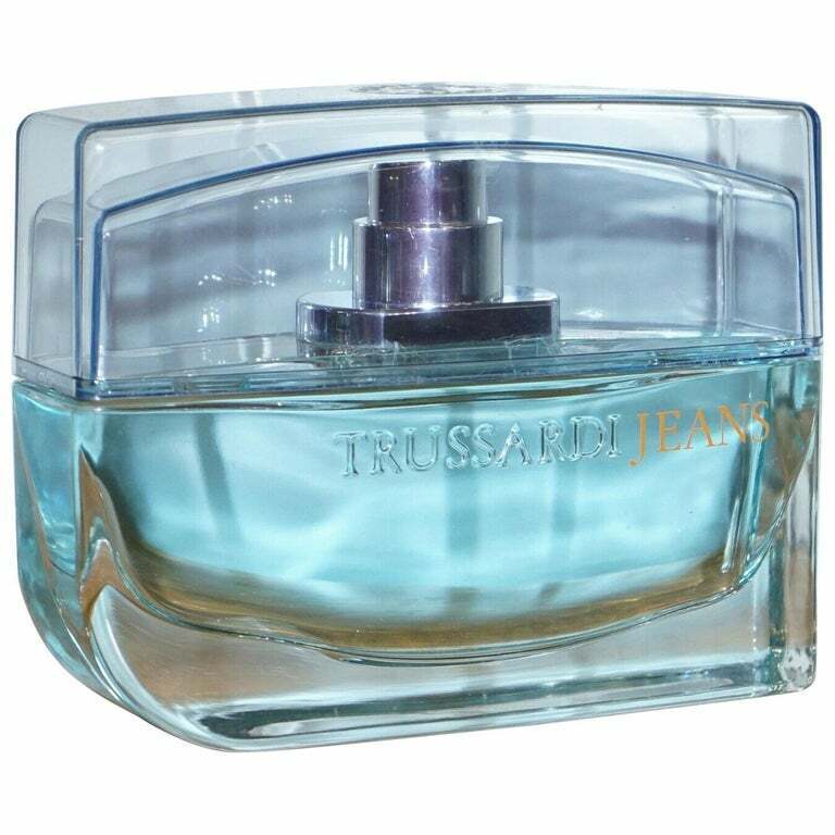 GIANT TUSSARD JEANS FACTICE DISPLAY SCENT BOTTLE PART OF HUGE SUITE MUST SEE PIC