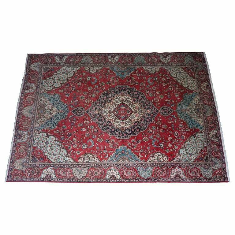 STUNNING EXTRA LARGE 406CM X 279CM FINE ANTIQUE FRENCH COUNTRY HOUSE RUG CARPET