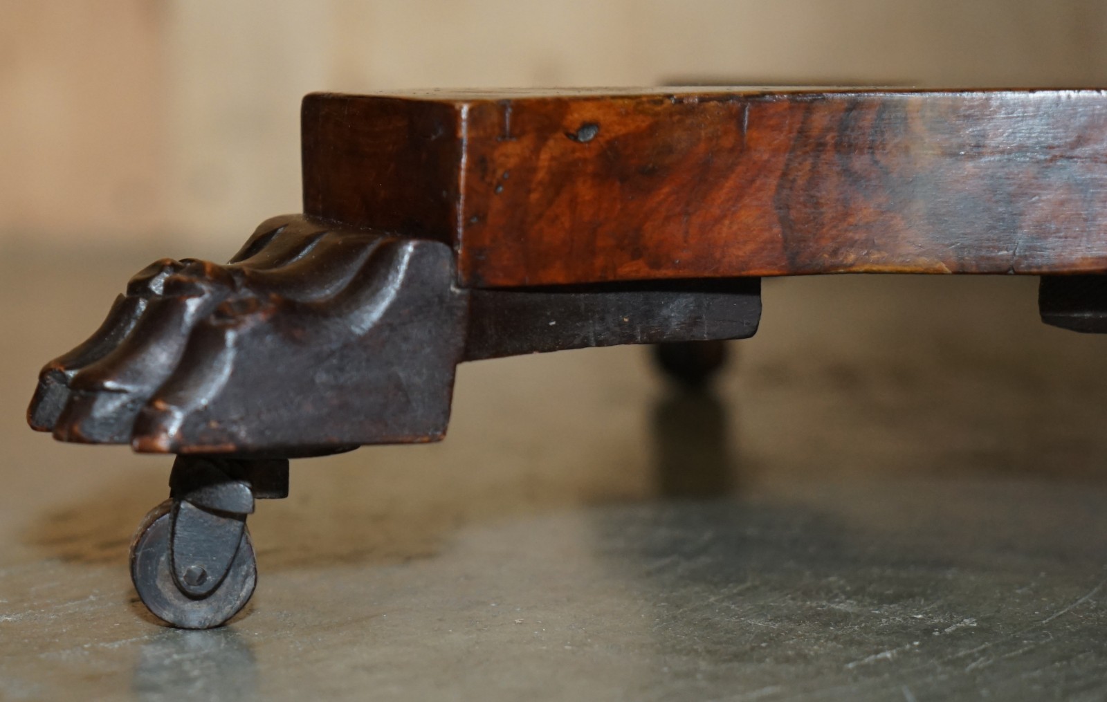 SUBLIME-CIR-1800-ANTIQUE-SPECIMEN-WOOD-OCCASIONAL-TILT-TOP-TABLE-BURR-WALNUT-OAK-177526177234-18