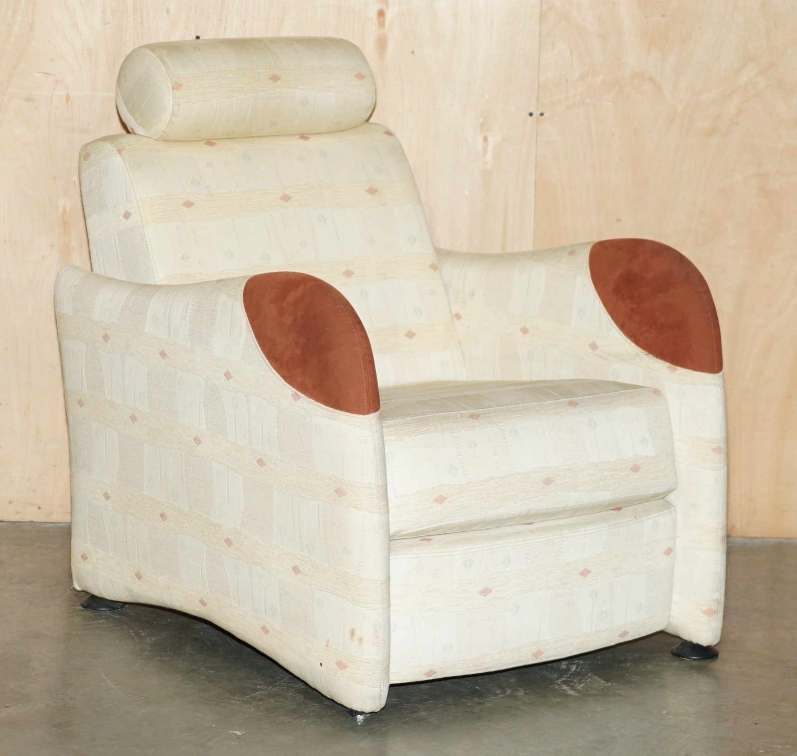 SUPER-COMFORTABLE-LIGNE-ROSET-MODERNIST-FRENCH-PETITE-SIESTE-RECLINER-ARMCHAIR-177526125664-2