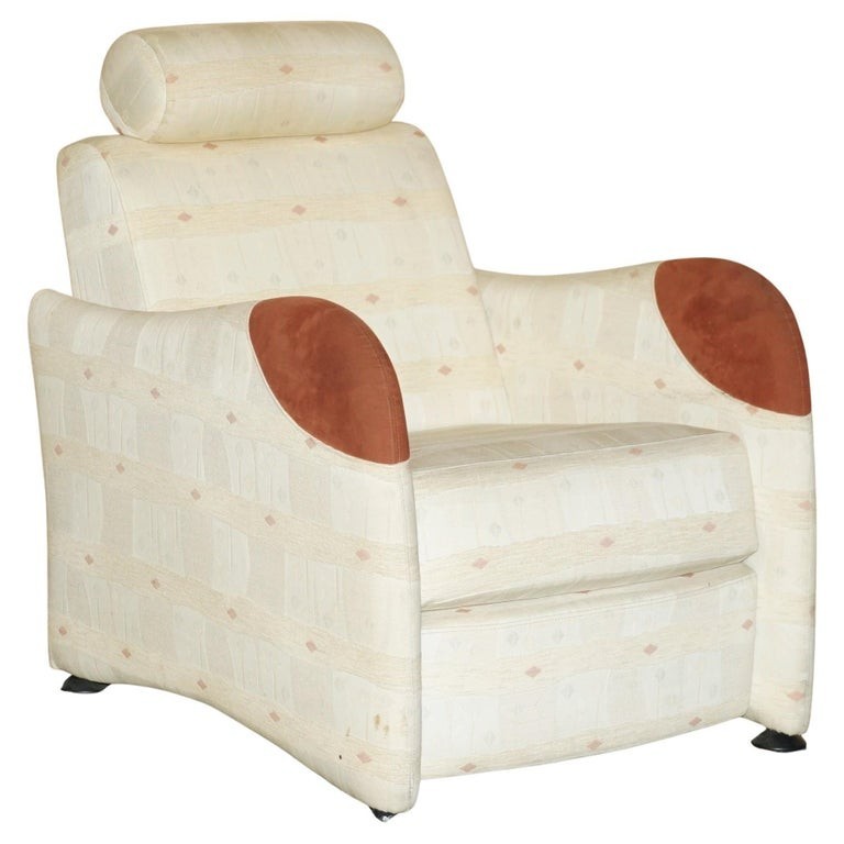 SUPER-COMFORTABLE-LIGNE-ROSET-MODERNIST-FRENCH-PETITE-SIESTE-RECLINER-ARMCHAIR-177526125664