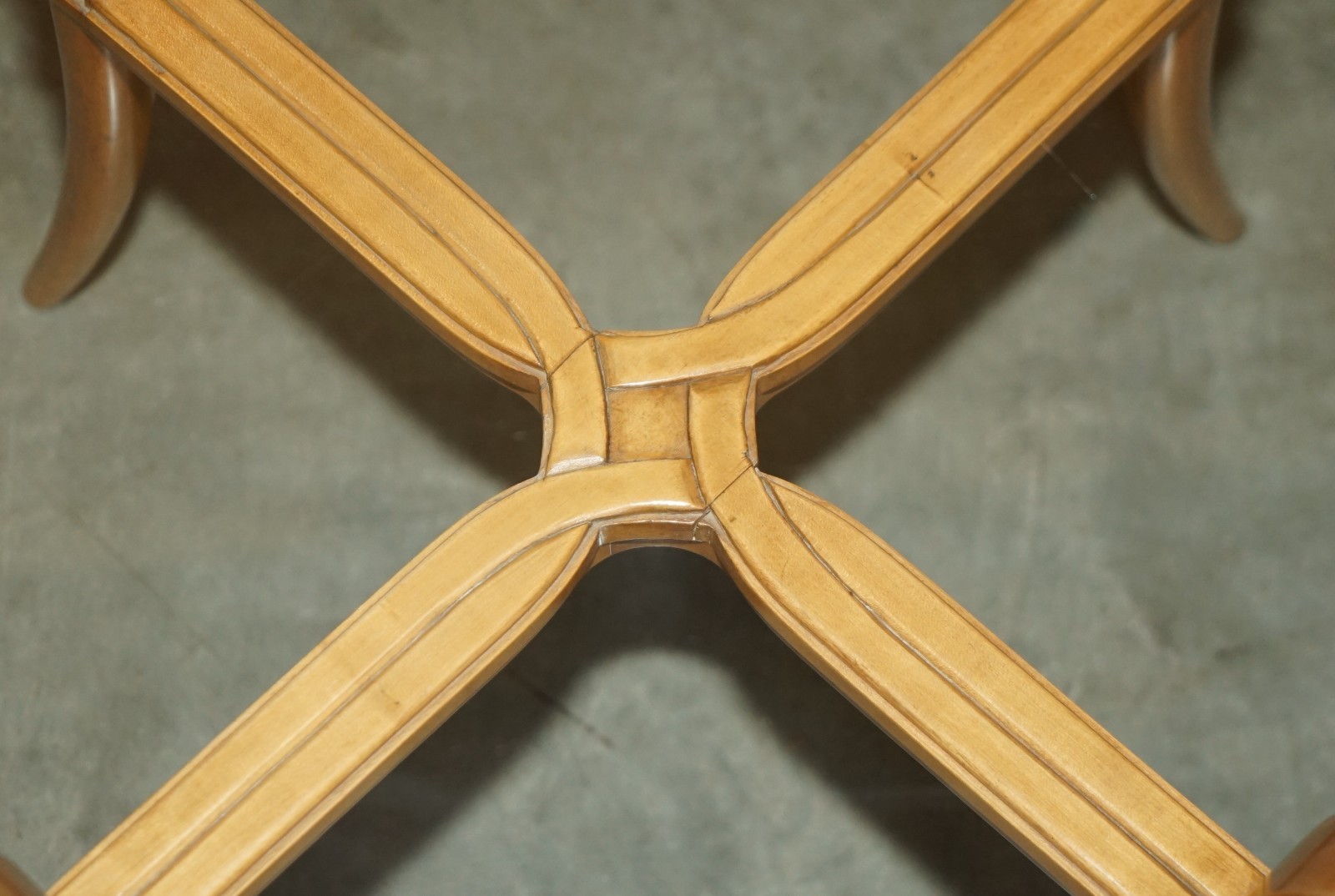 PAIR-OF-FRENCH-CIRCA-1950S-CHERRYWOOD-GLASS-RENE-PROU-ATTRIUBTED-SIDE-TABLES-177529634155-18