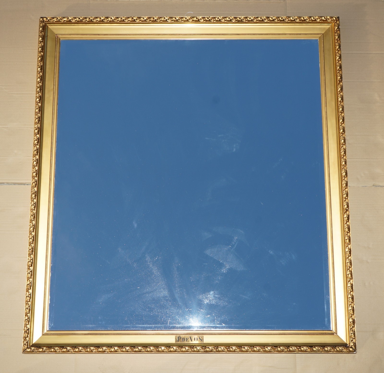 140X152CM-PAUL-DE-VOS-17TH-CENTURY-GILTWOOD-PICTURE-FRAMES-CONVERTED-TO-MIRRORS-177529678196-2