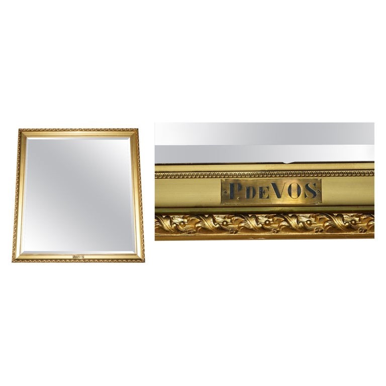 140X152CM-PAUL-DE-VOS-17TH-CENTURY-GILTWOOD-PICTURE-FRAMES-CONVERTED-TO-MIRRORS-177529678196