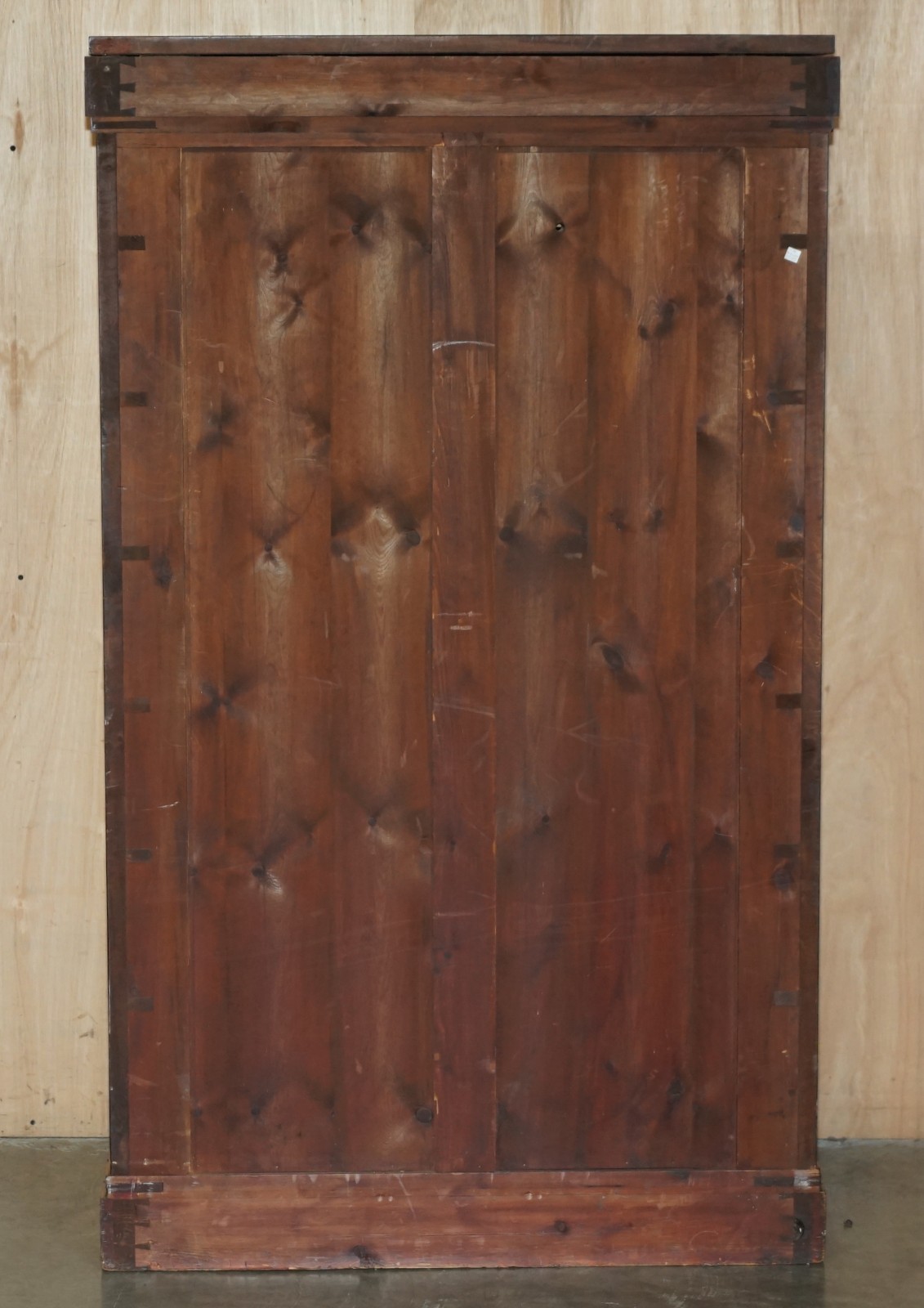 PAIR-OF-ANTIQUE-ESTATE-MADE-BOW-FRONTED-1685CM-WALNUT-TALLBOY-CHEST-OF-DRAWERS-205812568136-10