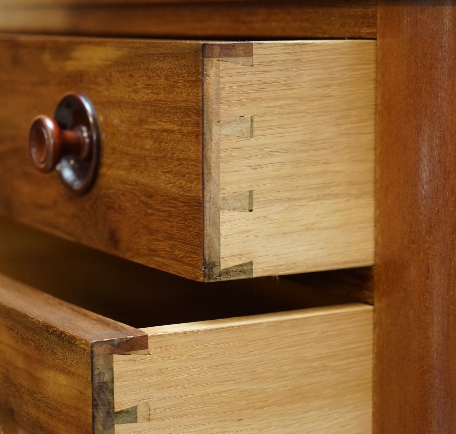 PAIR-OF-ANTIQUE-ESTATE-MADE-BOW-FRONTED-1685CM-WALNUT-TALLBOY-CHEST-OF-DRAWERS-205812568136-14