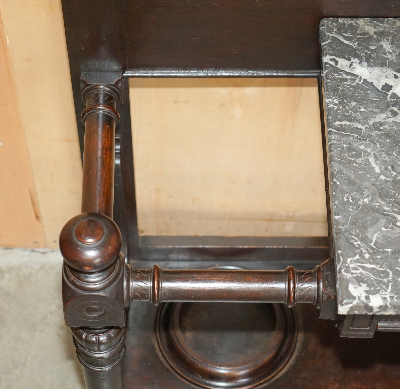 JOHN-MAPLE-CO-MAHOGANY-MARBLE-WITH-ITALIAN-PLASTER-FRIEZES-UMBRELLA-STAND-177526767337-11