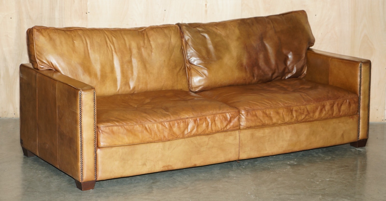 VISCOUNT-WILLIAM-HALO-TIMOTHY-OULTON-DESIGNED-BROWN-LEATHER-THREE-SEAT-SOFA-177527075427-2