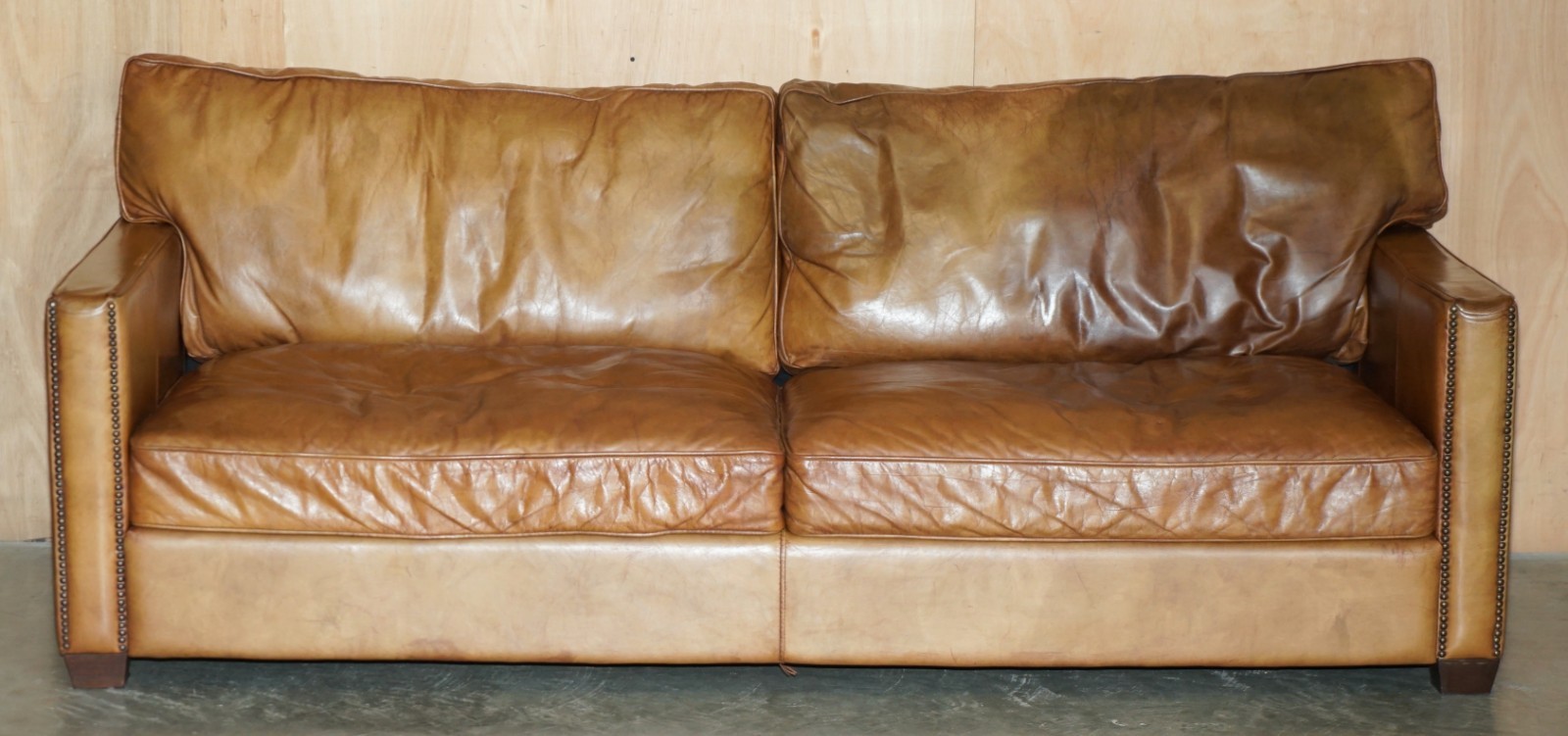VISCOUNT-WILLIAM-HALO-TIMOTHY-OULTON-DESIGNED-BROWN-LEATHER-THREE-SEAT-SOFA-177527075427-3