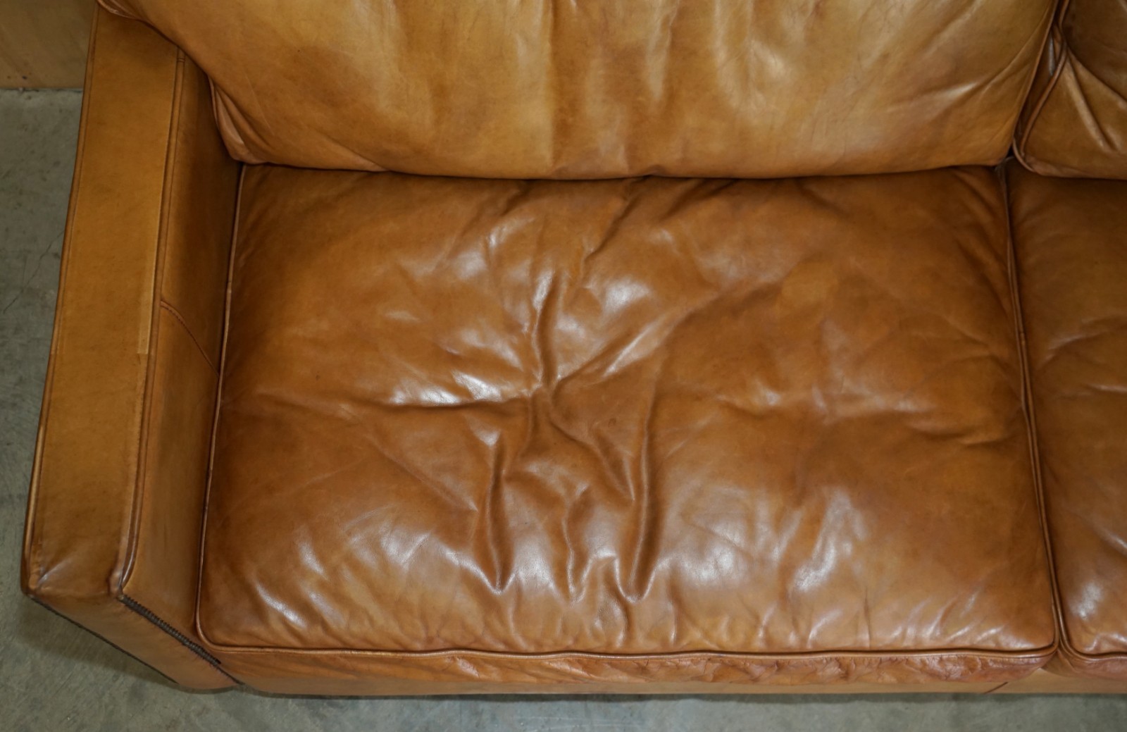 VISCOUNT-WILLIAM-HALO-TIMOTHY-OULTON-DESIGNED-BROWN-LEATHER-THREE-SEAT-SOFA-177527075427-6