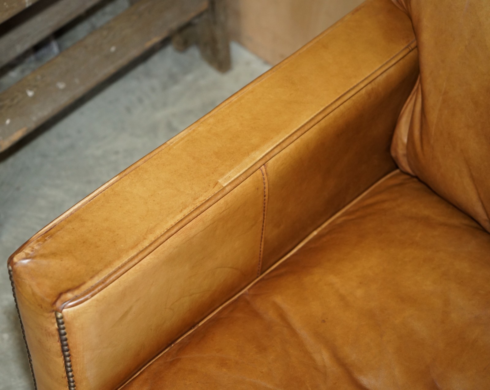 VISCOUNT-WILLIAM-HALO-TIMOTHY-OULTON-DESIGNED-BROWN-LEATHER-THREE-SEAT-SOFA-177527075427-9