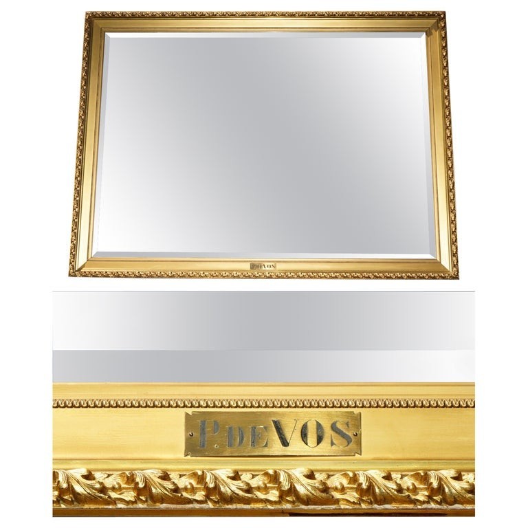 129x177CM-PAUL-DE-VOS-17TH-CENTURY-GILTWOOD-PICTURE-FRAMES-CONVERTED-TO-MIRRORS-177529679988