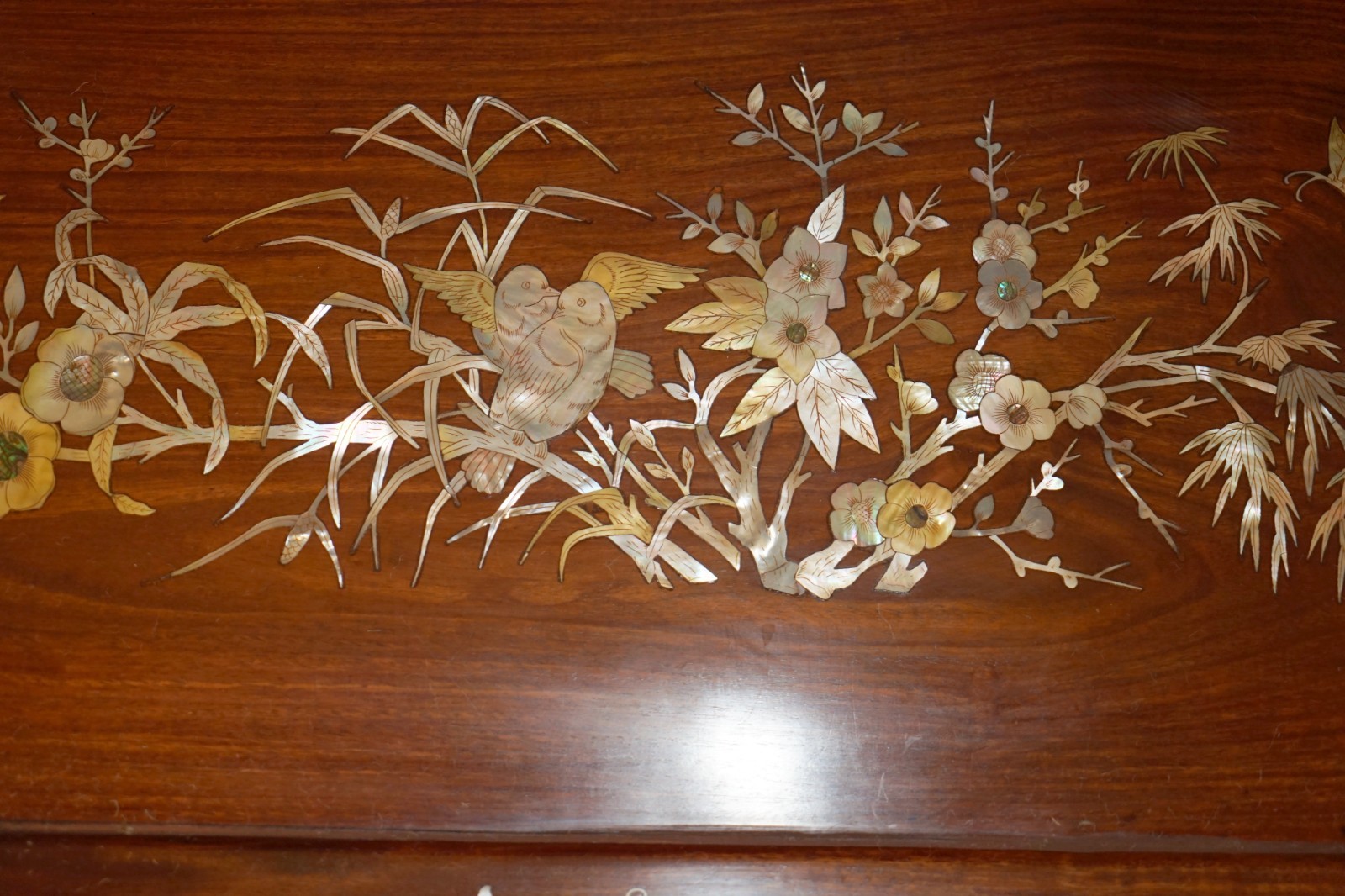 19TH-CENTURY-ROSEWOOD-MARBLE-MOTHER-OF-PEARL-DRAGON-CHINESE-ORIENTAL-BENCH-205810851808-13