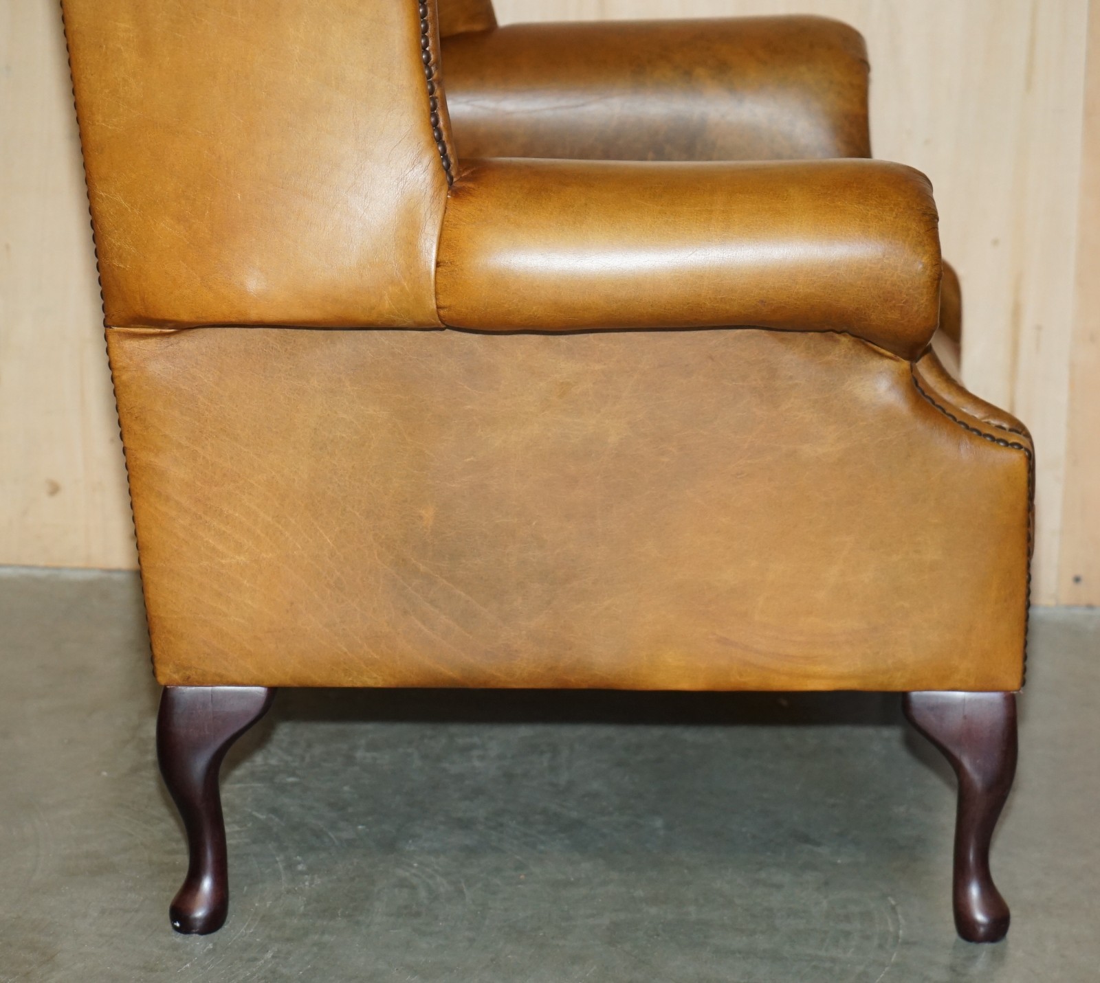 PAIR-OF-HUGE-132CM-TALL-HERITAGE-BROWN-LEATHER-CHESTERFIELD-WINGBACK-ARMCHAIRS-187687676009-22