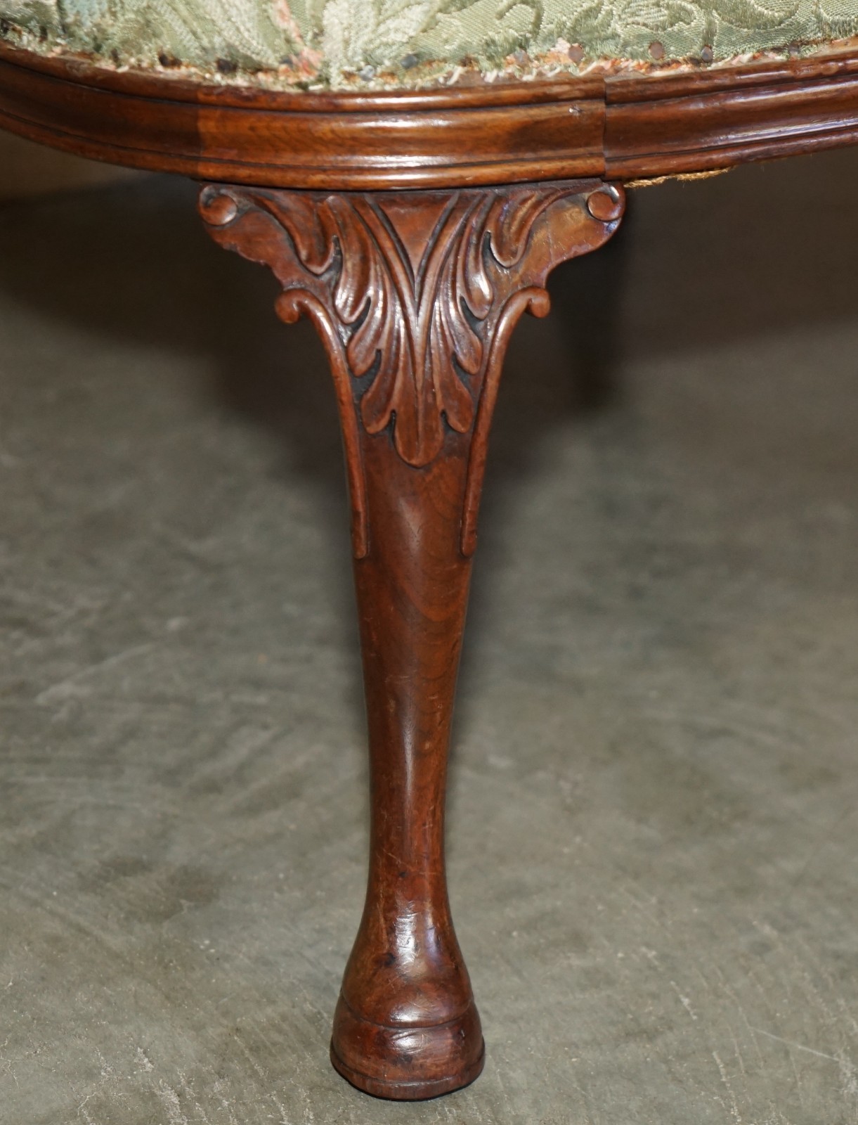 SUBLIME-ANTIQUE-HOWARD-SONS-WILLIAM-MORRIS-MAHOGANY-FRAMED-WINGBACK-ARMCHAIR-205810213749-14