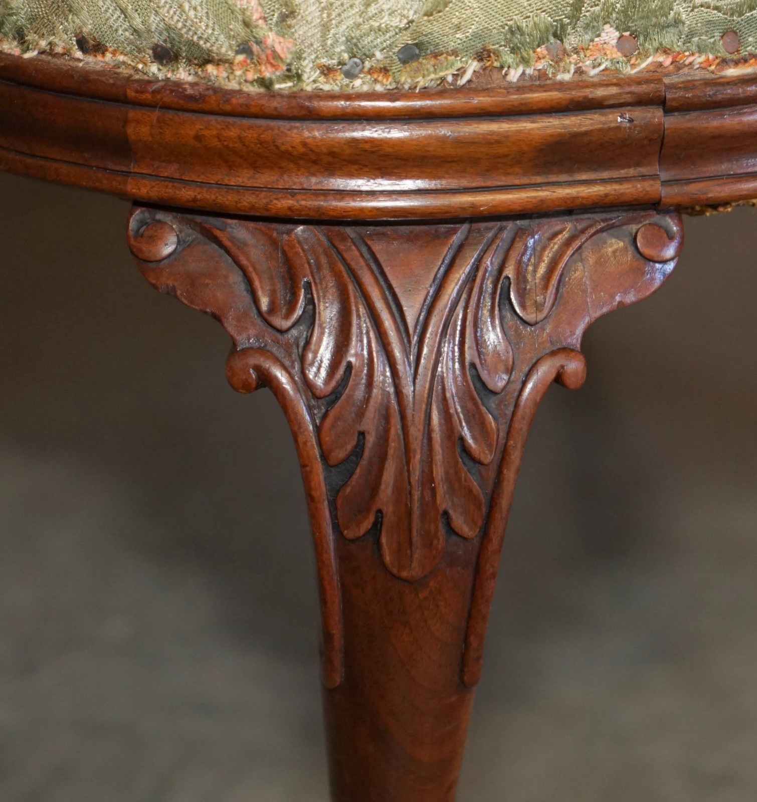 SUBLIME-ANTIQUE-HOWARD-SONS-WILLIAM-MORRIS-MAHOGANY-FRAMED-WINGBACK-ARMCHAIR-205810213749-15